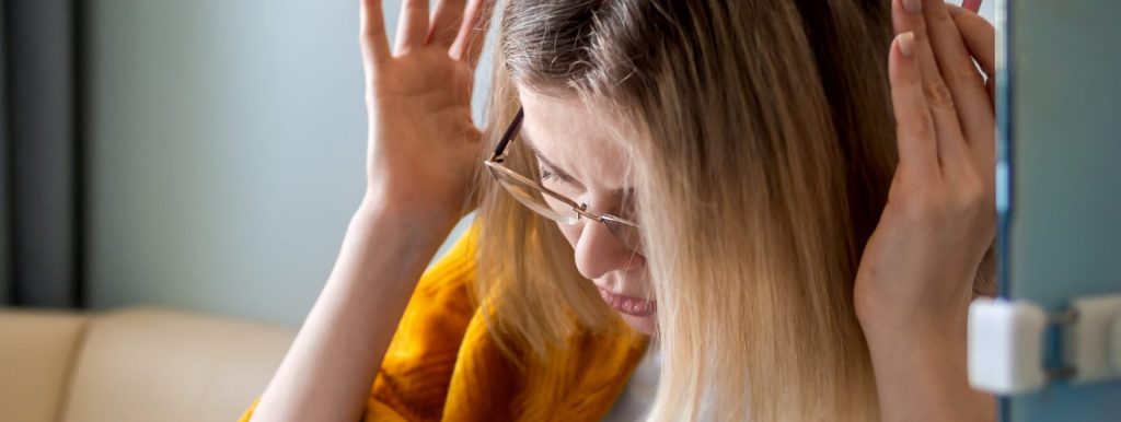 femme stressée